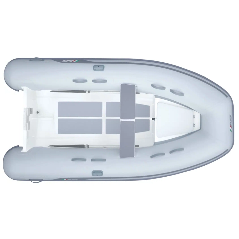 10 AL Lammina - Dingui Inflable - Casco De Aluminio - Capacidad Para 5 Personas - AB Inflatables