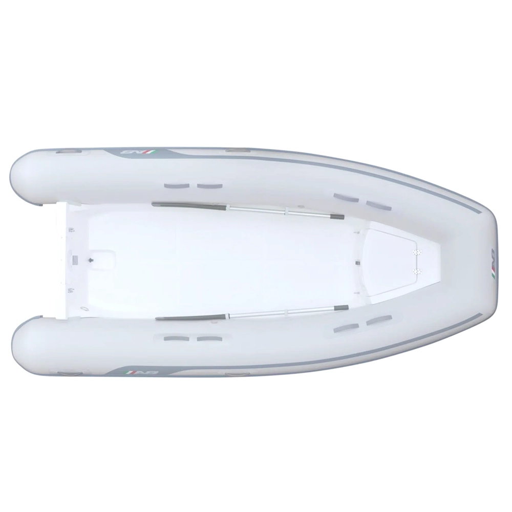 13 VS NAVIGO – Dingui Inflable – Casco De Fibra De Vidrio – Capacidad Para 7 Personas – AB Inflatables