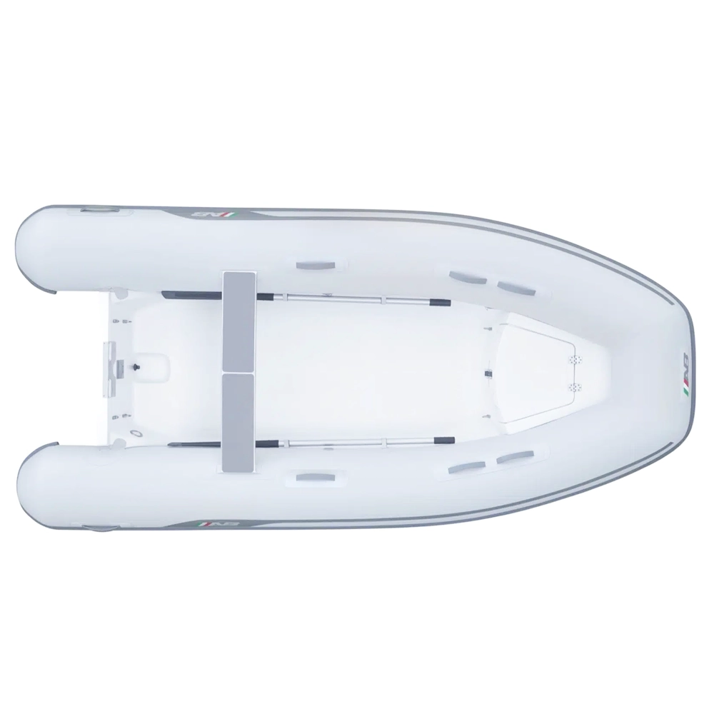 12 VS Navigo – Dingui Inflable – Casco De Fibra De Vidrio – Capacidad Para 6 Personas – AB Inflatables