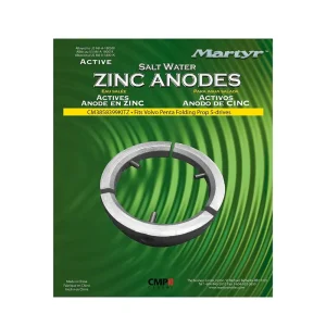CM3858399KITZ Ánodo De Zinc para Volvo Penta S-Drive Folding Prop - Martyr