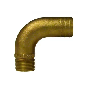 FFC-1000 CODO PARA MANGUERA DE 90° NPT 1"– BRONCE – GROCO