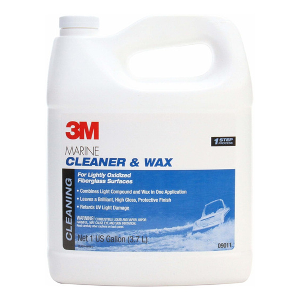 09011 LIMPIADOR Y CERA MARINA PARA EMBARCACIONES - 1 GAL - 3M