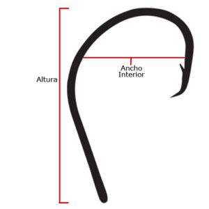 39951NP-BN ANZUELO DEMON PERFECT CIRCLE 5/0 10PZS