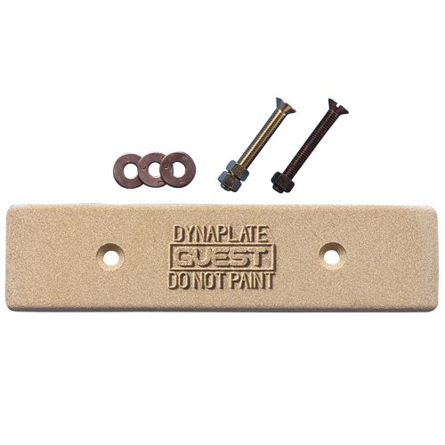 4012 GUEST PLACA DE CONEXION A TIERRA DE BRONCE DYNAPLATE