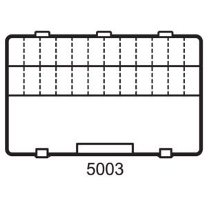 5003 FLAMBEAU CAJA PARA PESCA TRANSPARENTE