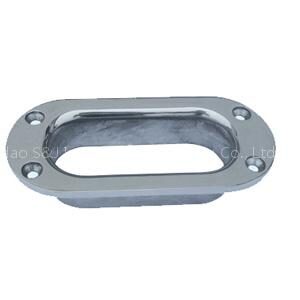 88252 HERRAJE OVALADO P/CABO  DE ACERO