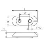 CM6E04525111 ÁNODO DE ZINC YAMAHA/HONDA®