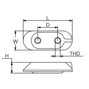 CM6E04525111 ÁNODO DE ZINC YAMAHA/HONDA®