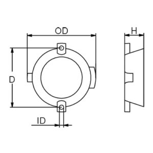 CM806105 ÁNODO DE ZINC MERCRUISER® ALPHA II