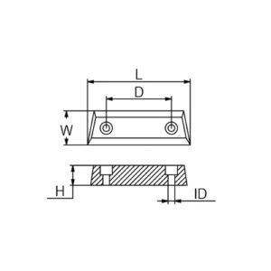 CM852835Z ÁNODO DE ZINC VOLVO® TRANSOM