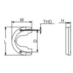 CM983494Z ÁNODO DE ZINC OMC® 146X104 .82KG