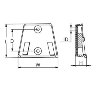 CM984547Z ÁNODO DE ZINC OMC® TRANSOM