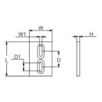 CMDIVERA ÁNODO DE ALUMINIO CASCO 305X152