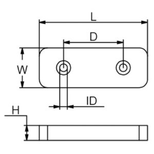 CM656934 ÁNODO DE ZINC DOKA CASCO 83X30 .5MM