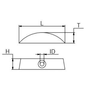 CM852018Z ÁNODO DE ZINC VOLVO® TRANSOM