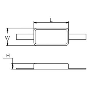 CM2631GZ ÁNODO PARA CASCO 152X76MM 2KG