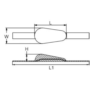 CM35G ÁNODO DE ZINC PARA CASCO 127X305X61MM .9KG