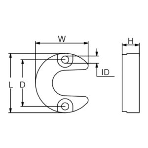 CM806189 KIT ÁNODO MERCRUISER® ALPII