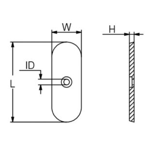 CMN1Z ÁNODO DE ZINC CASCO 216X80MM 1.19KG