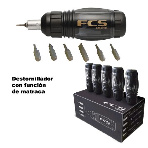 10127 HERRAMIENTA RATCHET 8 FUNCIONES FCS PARA SURFERS - Zaragoza Marine