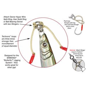 5283-159 ANZUELO DANCING STINGER - TYPE MONSTER 4X #5/0