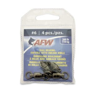 FWBB06B-A DESTORCEDOR DE BALERO CON DOBLE ANILLA - NO.6 - 260LBS