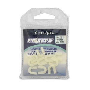 HA-TH-PT10 GUARDACABO DE PLASTICO LUMINOSO 2.2MM - 10PZS