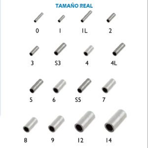 J04N-A GRAPA SENCILLA DE NIQUEL PARA PESCA #4 - D.I. 1.80MM