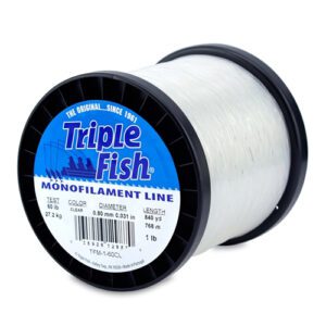 TFM-1-30CL LINEA DE MONOFILAMENTO TRIPLE FISH - 30LBS 1760YDS - AFW [CLONE]
