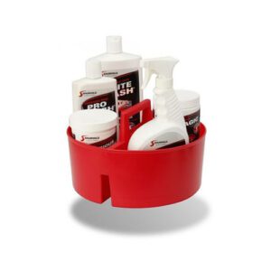 2404 BASE PARA ORGANIZAR PRODUCTOS DE LIMPIEZA EN CUBETA - COLOR ROJO - SHURHOLD