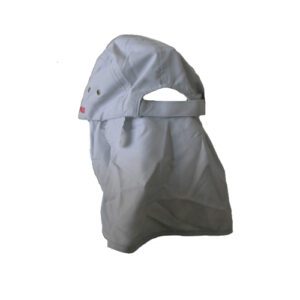 43GORAMARG GORRA CON PROTECTOR DE CUELLO REMOVIBLE- COLOR GRIS  - 100% POLESTER - RAPALA