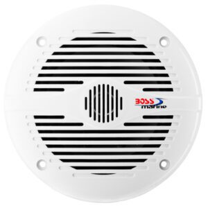 BOCINA MARINA MARCA BOSS MOD. MR60  200W 6 1/2"  2 WAY BLANCAS (PAR).
