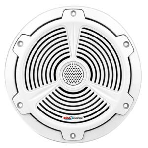 BOCINA MARINA MARCA BOSS MOD. MR60  200W 6 1/2"  2 WAY NEGRAS  (PAR). [CLONE]