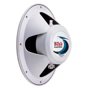 BOCINA MARINA MARCA BOSS MOD. MR690 HIGH 350W 6" X 9" BLANCAS.