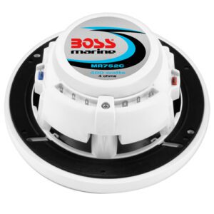 BOCINA MARINA MARCA BOSS MOD. MR60  200W 6 1/2"  2 WAY NEGRAS  (PAR). [CLONE] [CLONE]