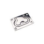 222420-1 JALADERA RECTANGULAR DE BRONCE CROMADO - 3" - SEA-DOG