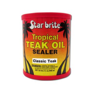 88032 SELLADOR DE ACEITE PARA TECA TROPICAL - ACABADO CLÁSICO - 946 ML - STAR BRITE