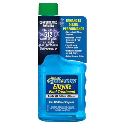 TRATAMIENTO PARA COMBUSTIBLE ENZYME STAR TRON PARA MOTORES A DIESEL  16 FL OZ/473ML.