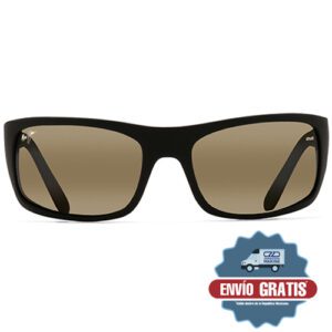 H202-2M LENTES DE SOL PEAHI - ARMAZÓN NEGRO MATE - MICAS HCL® COLOR BRONCE - MAUI JIM