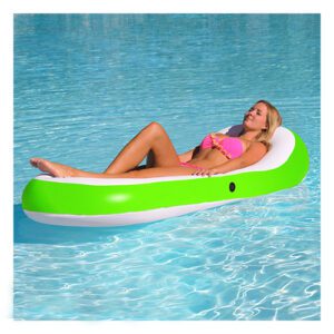 AHDS-014 INFLABLE PARA ALBERCA DESIGNER CHAISE - COLOR VERDE LIMÓN - PARA UNA PERSONA - AIRHEAD
