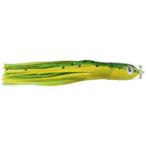SEÑUELO PARA PESCA DE TROLEO SMOKER XL - 15" - COLOR VERDE / AMARILLO - ALLURE