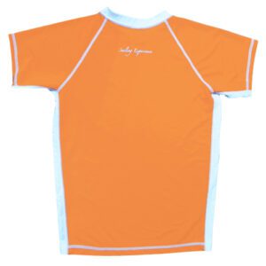 CTLD1093 PLAYERA DE LICRA COLOR NARANJA PARA DAMA - TALLA 2 XL - COAST AND TOWN