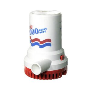 10 BOMBA DE ACHIQUE RULE 2000 GPH 12 VOLTIOS.