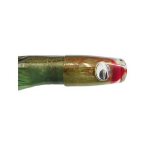 SEÑUELO PARA PESCA DE TROLEO ALL PURPOSE - 14" - COLOR VERDE / DORADO - ALLURE