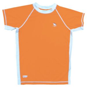 CTLD1093 PLAYERA DE LICRA COLOR NARANJA PARA DAMA - TALLA 2 XL - COAST AND TOWN