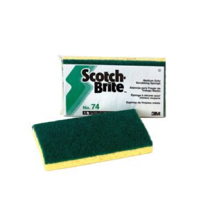 74 ESPONJA PARA FREGAR DE TRABAJO MEDIO SCOTCH-BRITE™ - 6.1" X 3.6" X 0.7" - 3M