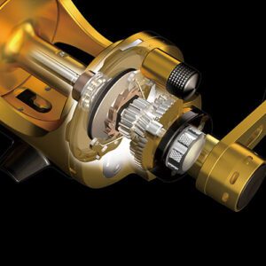 MK-50WII CARRETE CONVENCIONAL PARA PESCA DE TROLEO MAKAIRA 50WII - DOS VELOCIDADES - OKUMA