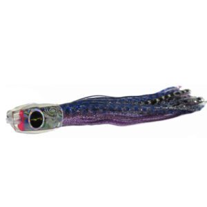 2101 KIT PARA PESCA DE TROLEO ALPHA SNACK PACK CON 4 LURES ARMADOS - PARA DORADO, ATUN Y PICUDO - 150 A 200 LBS - BLACK BART