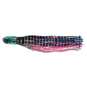 2101 KIT PARA PESCA DE TROLEO ALPHA SNACK PACK CON 4 LURES ARMADOS - PARA DORADO, ATUN Y PICUDO - 150 A 200 LBS - BLACK BART