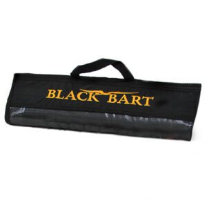 6001 BOLSA MEDIANA PARA SEÑUELOS 15" - COLOR NEGRO - BLACK BART